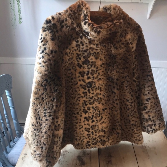 Free People Jackets & Blazers - Free People Leopard Jacket Large